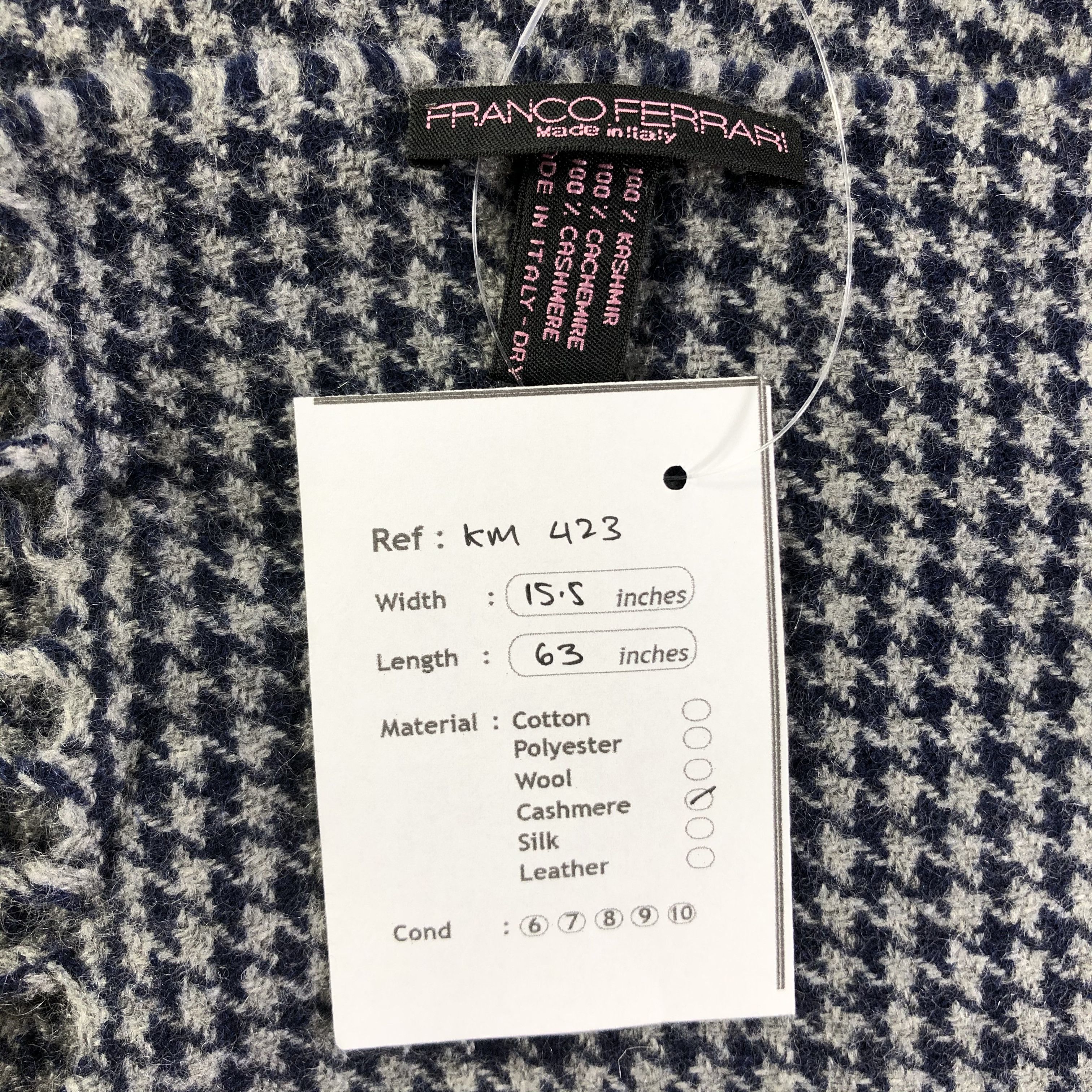 Franco Ferrari Franco Ferrari Scarf / Muffler / Neckwear - KM423 Size ONE SIZE - 5 Thumbnail