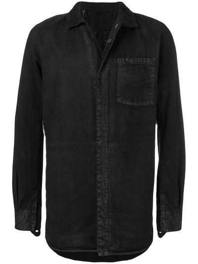 11 By Boris Bidjan Saberi Black Flannel Shirt NWT Size XS Size US S / EU 44-46 / 1 - 9 Thumbnail