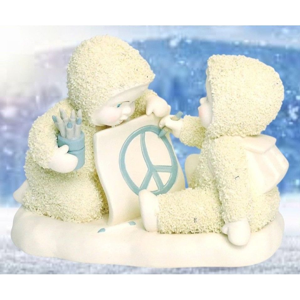 Other Department 56 Peace Talks Snowbaby Figurine 2018 Enesco Chri Size ONE SIZE - 1 Thumbnail