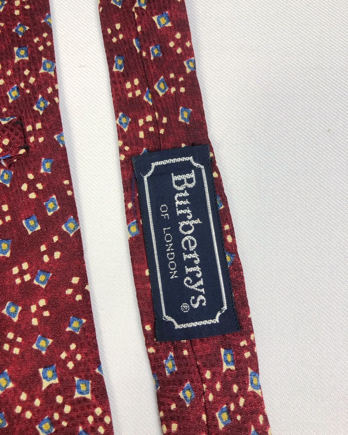 Burberry Prorsum Rare Vintage Burberrys Silk Tie Made in USA Size ONE SIZE - 6 Thumbnail