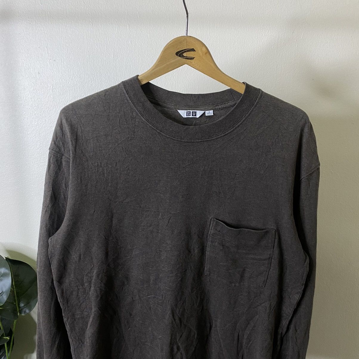 Lemaire × Uniqlo Lemaire x Uniqlo U Blank LS Single Pocket T Shirt Size US L / EU 52-54 / 3 - 2 Thumbnail