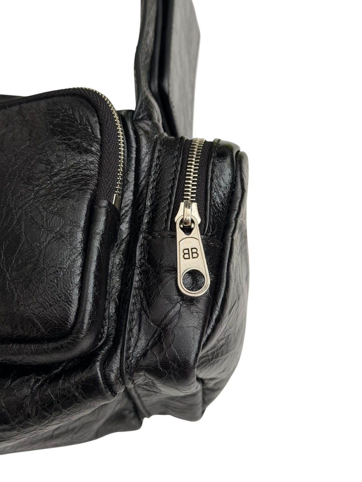 Balenciaga Superbusy Mini XS Black Hobo Bag Size ONE SIZE - 6 Thumbnail