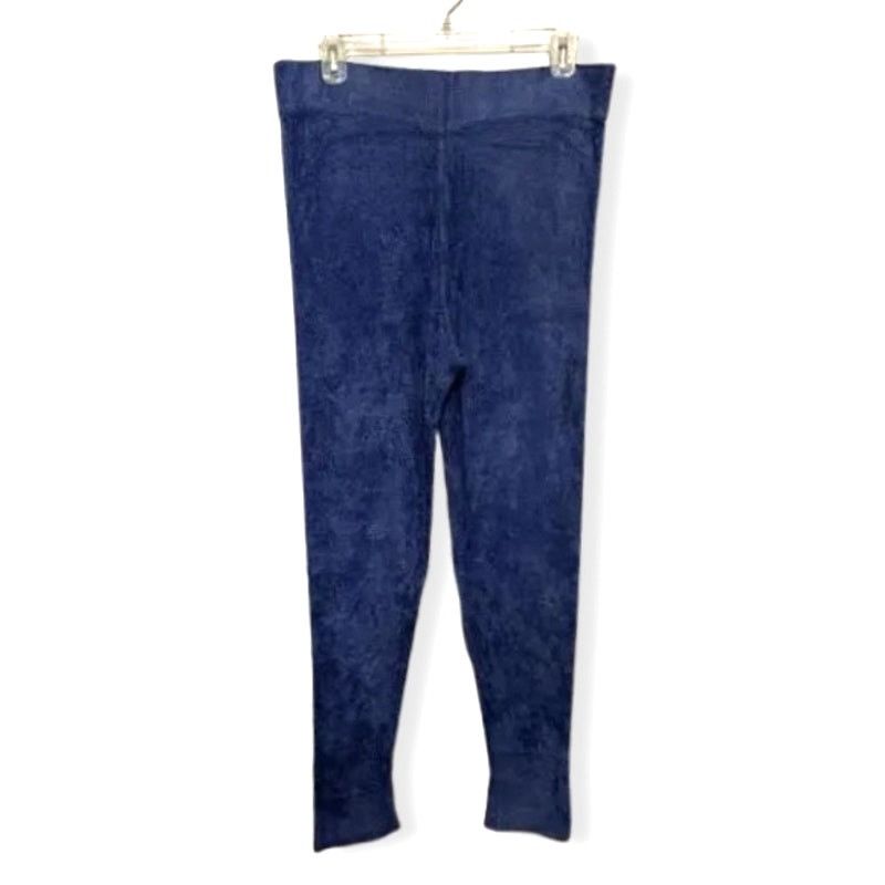 Jones New York Jones New York Leggings Soft Terry Cloth Blue Medium NWT Size 31" - 1 Thumbnail