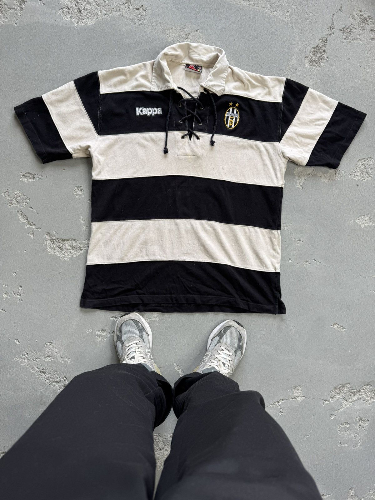 Kappa × Vintage Vintage Kappa Juventus 1997-1998 Centenary Long Sleeve Polo Size US XL / EU 56 / 4 - 1 Thumbnail