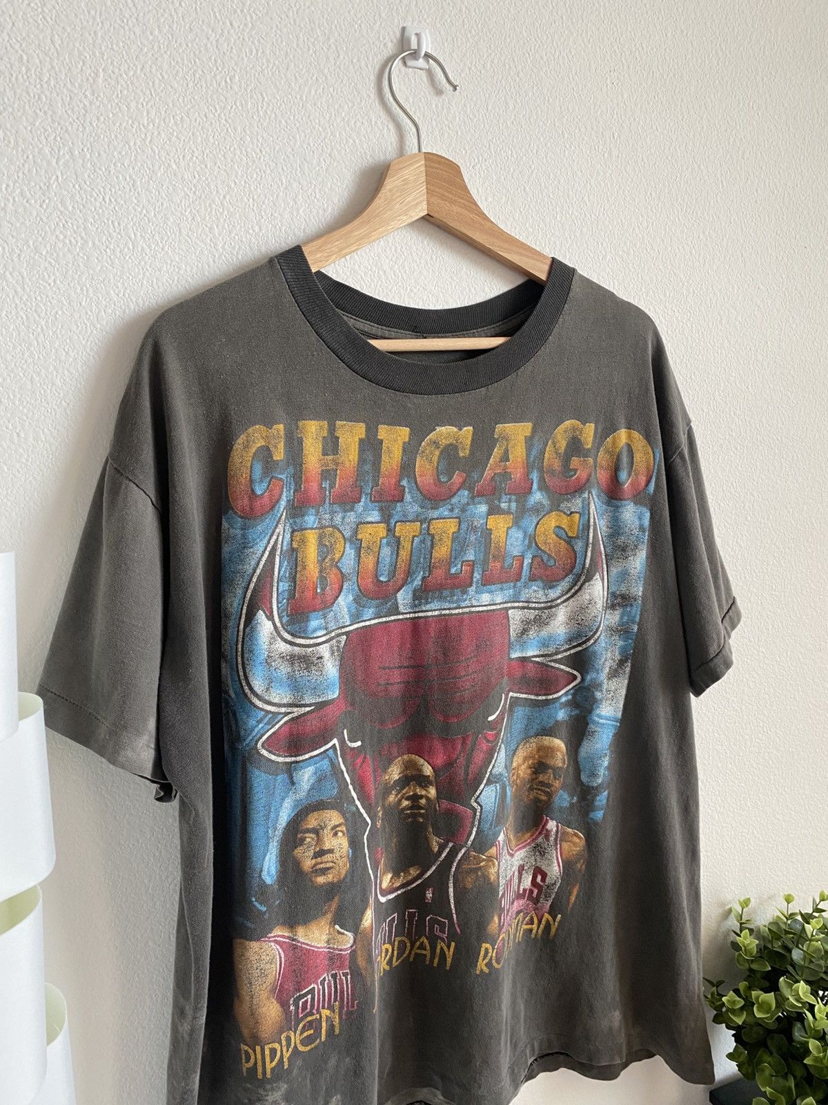 Vintage 90s Chicago Bulls Rap Tee
