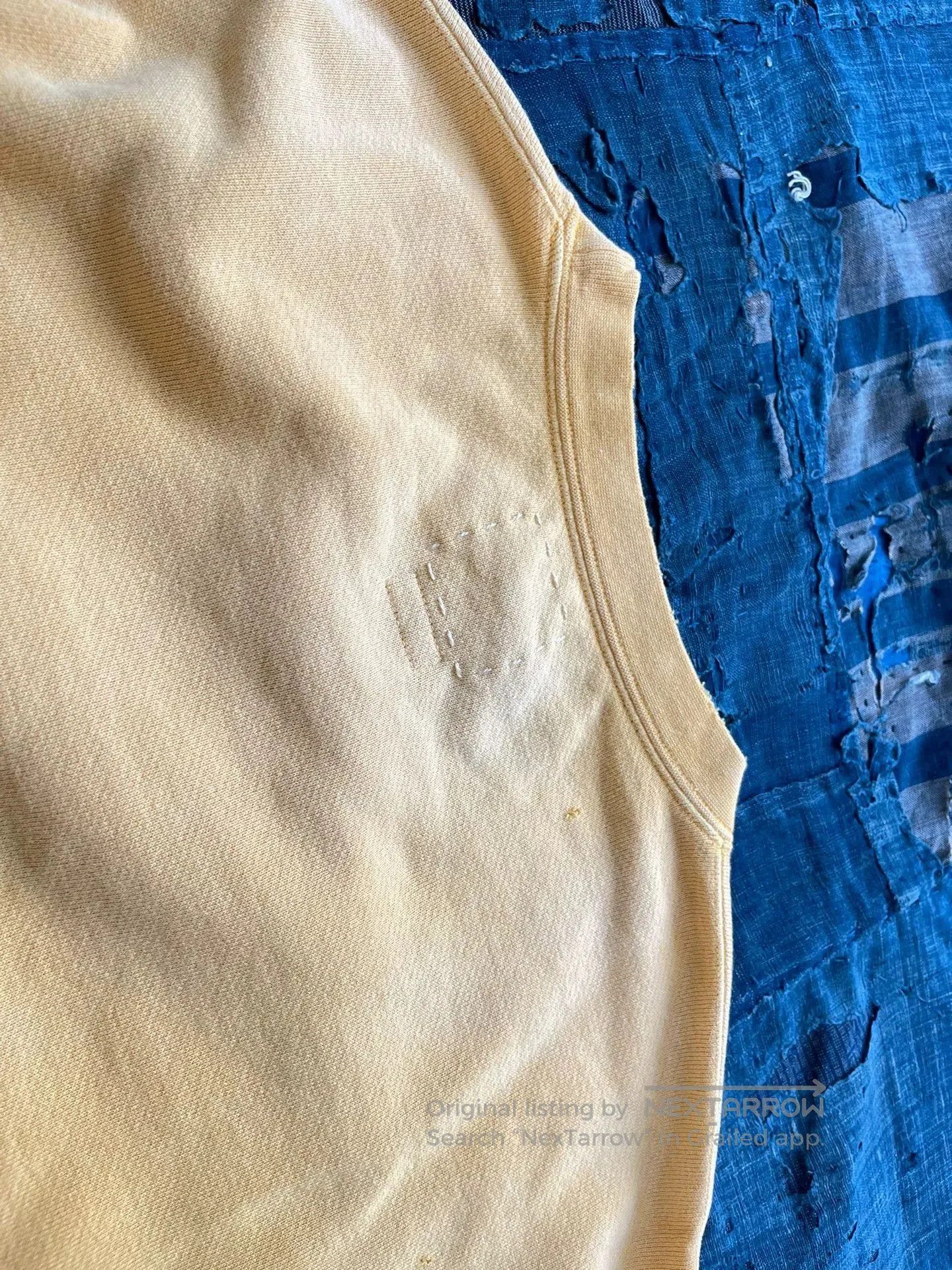Visvim VISVIM Jumbo SB Sweatshirt in Yellow. Size US L / EU 52-54 / 3 - 6 Thumbnail