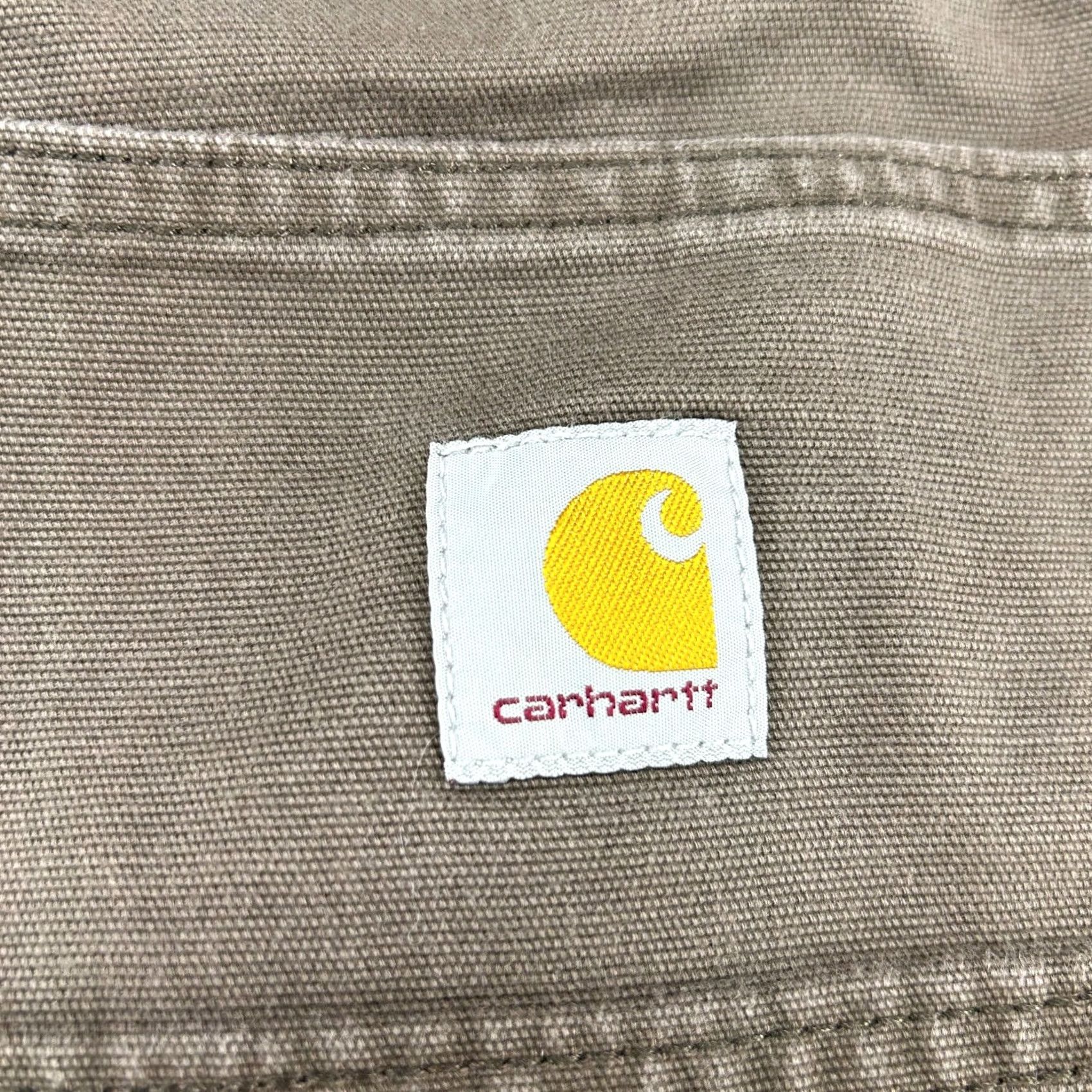Carhartt Carhartt Shorts Mens 42 Brown Cargo Relaxed Canvas Stretch Workwear Casual 5-Pocket Inseam 10in Carhartt Logo Pockets Cotton Cotton Brown USA 90s? Size US 42 / EU 58 - 7 Thumbnail