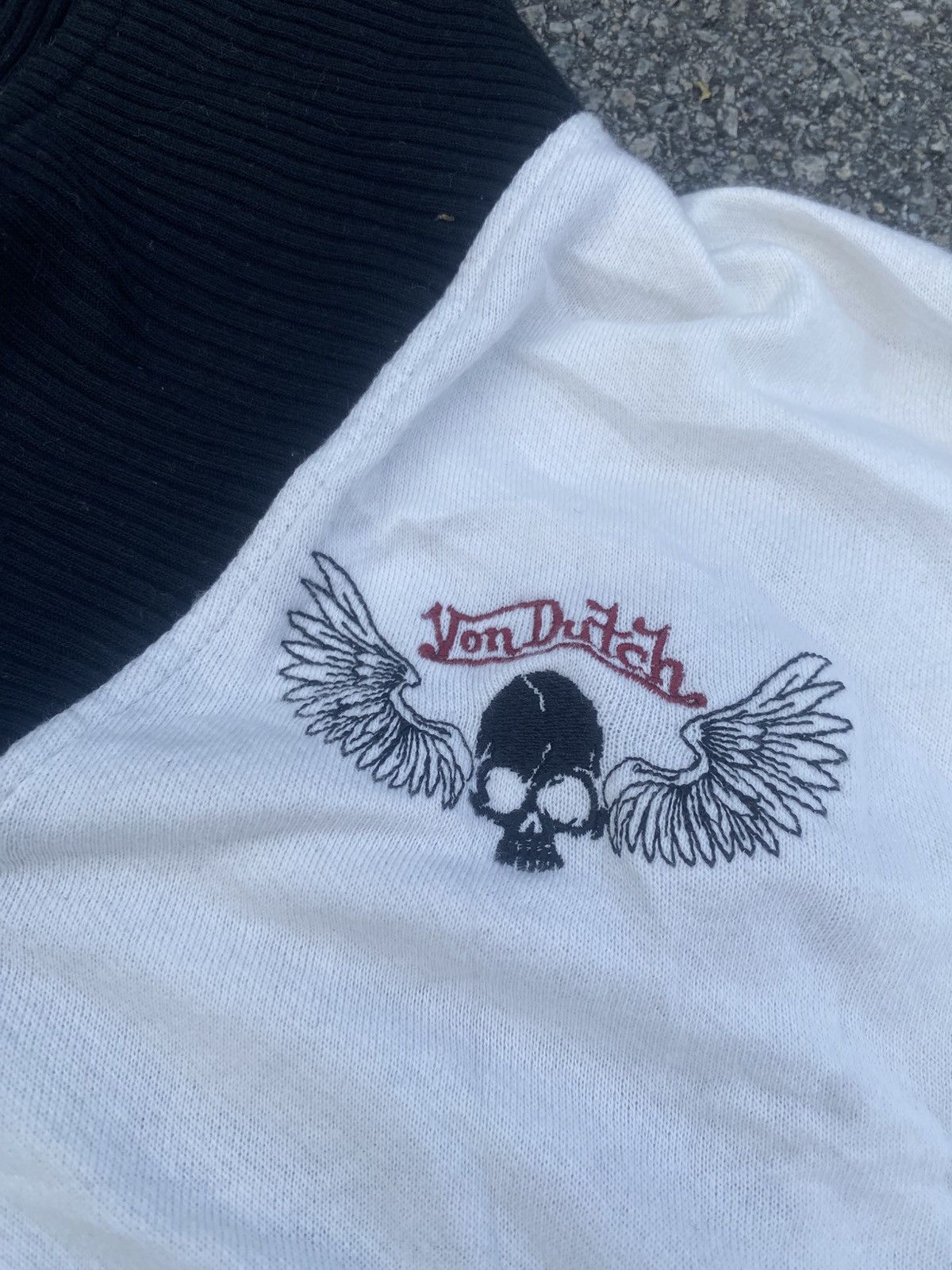 Japanese Brand Vintage Von Dutch Skull & Wings Punk Design Size US XL / EU 56 / 4 - 4 Thumbnail