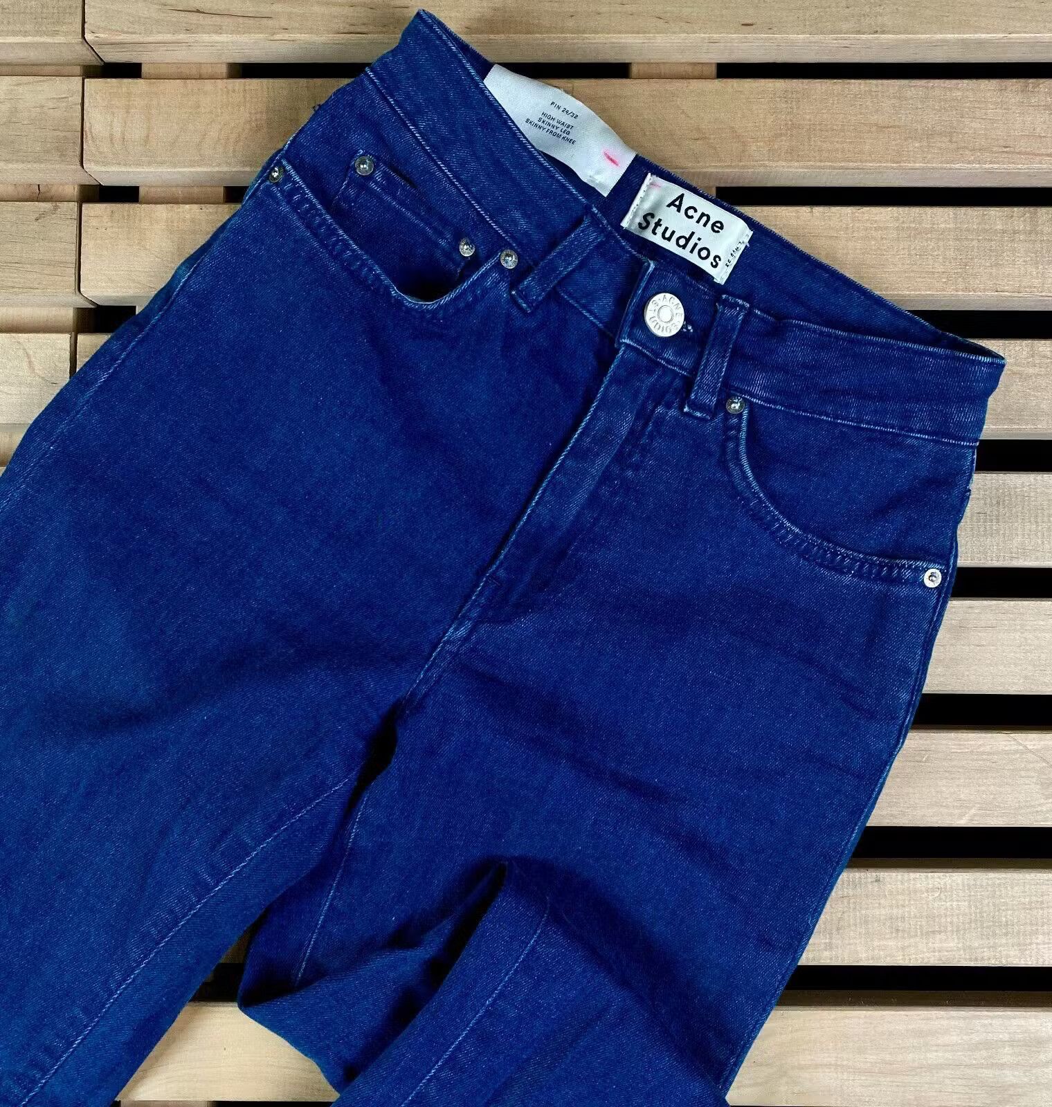 Acne Studios Womens Jeans Acne Studios Size 24 Size 24" / US 00 / IT 34 - 2 Thumbnail