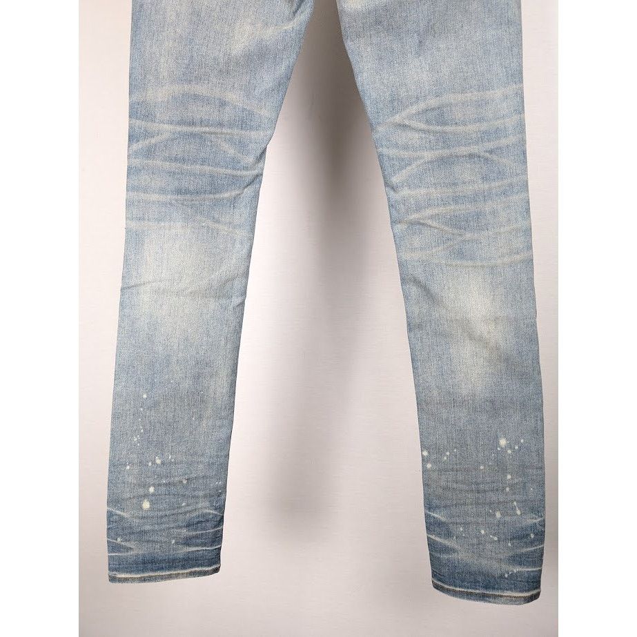 Amiri o1rshd1 Silk PJ Thrasher Jean in Clay Indigo Size US 32 / EU 48 - 15 Thumbnail