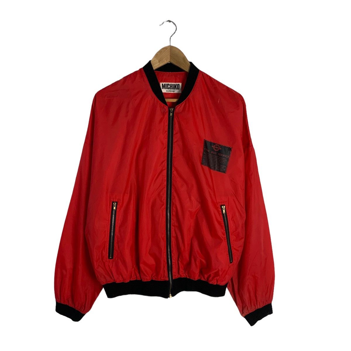 Michiko Koshino Michiko Koshino London Spellout Jacket Size US L / EU 52-54 / 3 - 9 Thumbnail