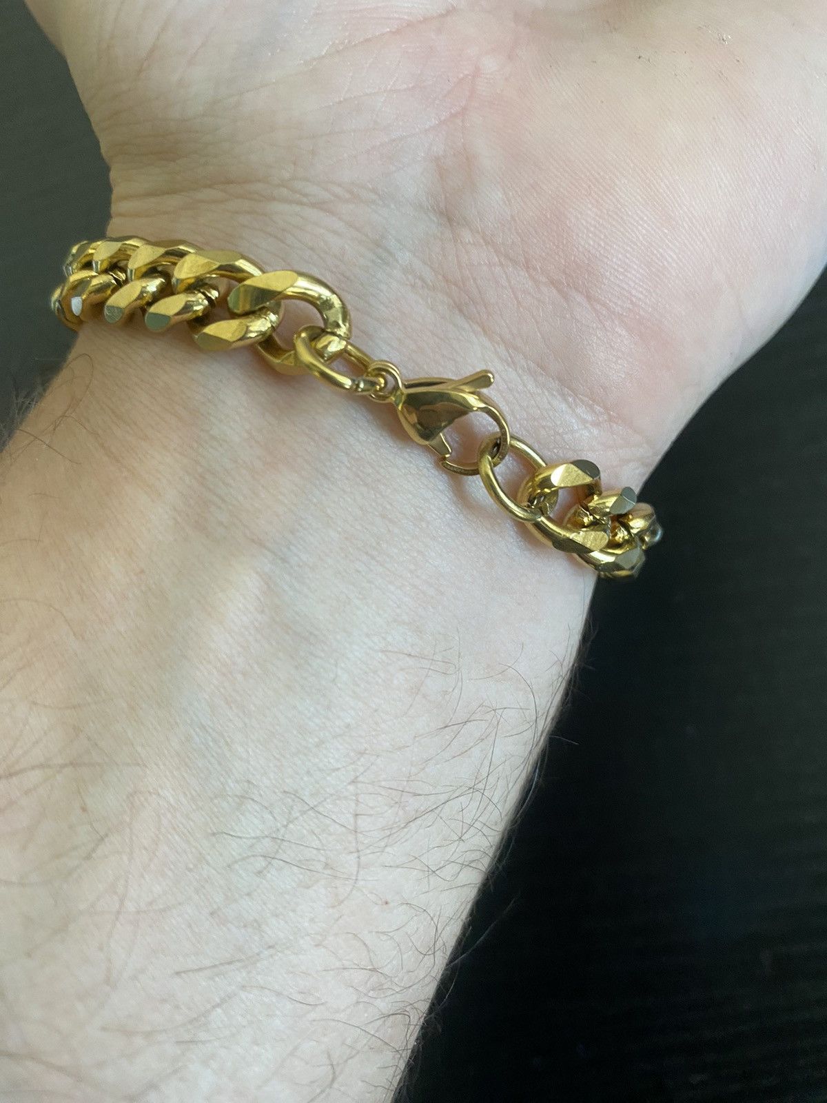 Other 14k Gold Cuban Bracelet (PVD) Size ONE SIZE - 2 Thumbnail