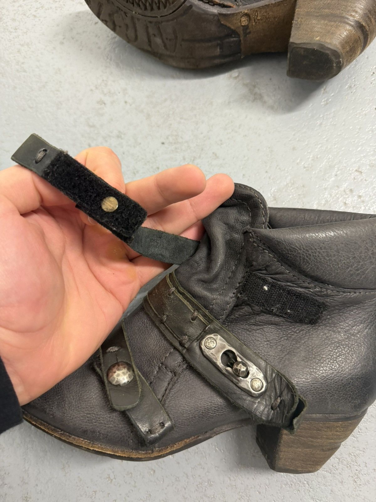 A.S.98 Vintage A.S.98 Leather Buckle Boots Size US 8 / IT 38 - 10 Thumbnail