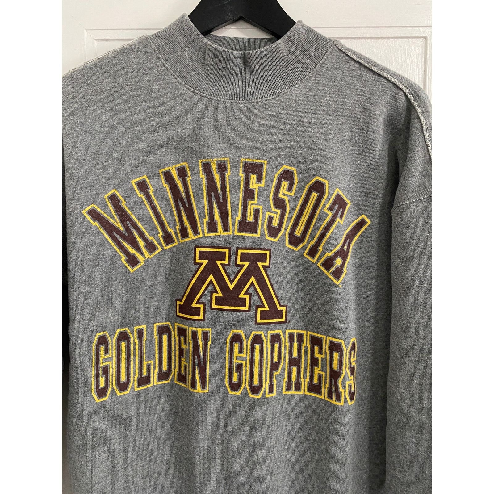 47 Brand Minnesota Gophers Gray Crewneck Sweatshirt Women's Small Size S / US 4 / IT 40 - 2 Thumbnail