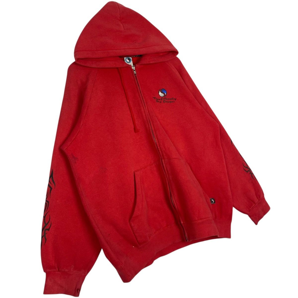 Other Vintage T&C Surf Design Full Zip Hoodie Sweate Red Big Logo Size US L / EU 52-54 / 3 - 3 Thumbnail