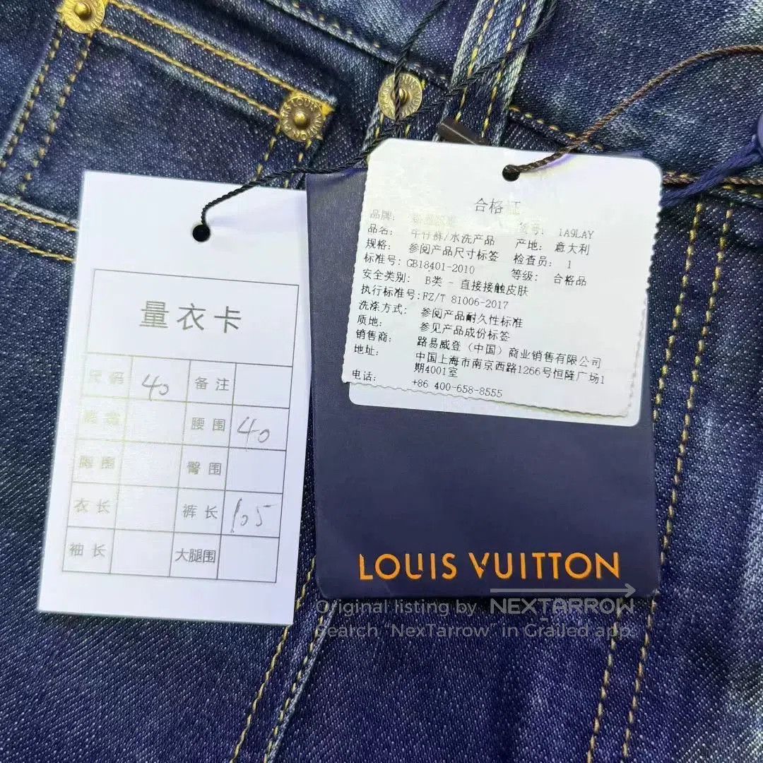 Louis Vuitton Louis Vuitton Blue High. Size 39" - 4 Thumbnail