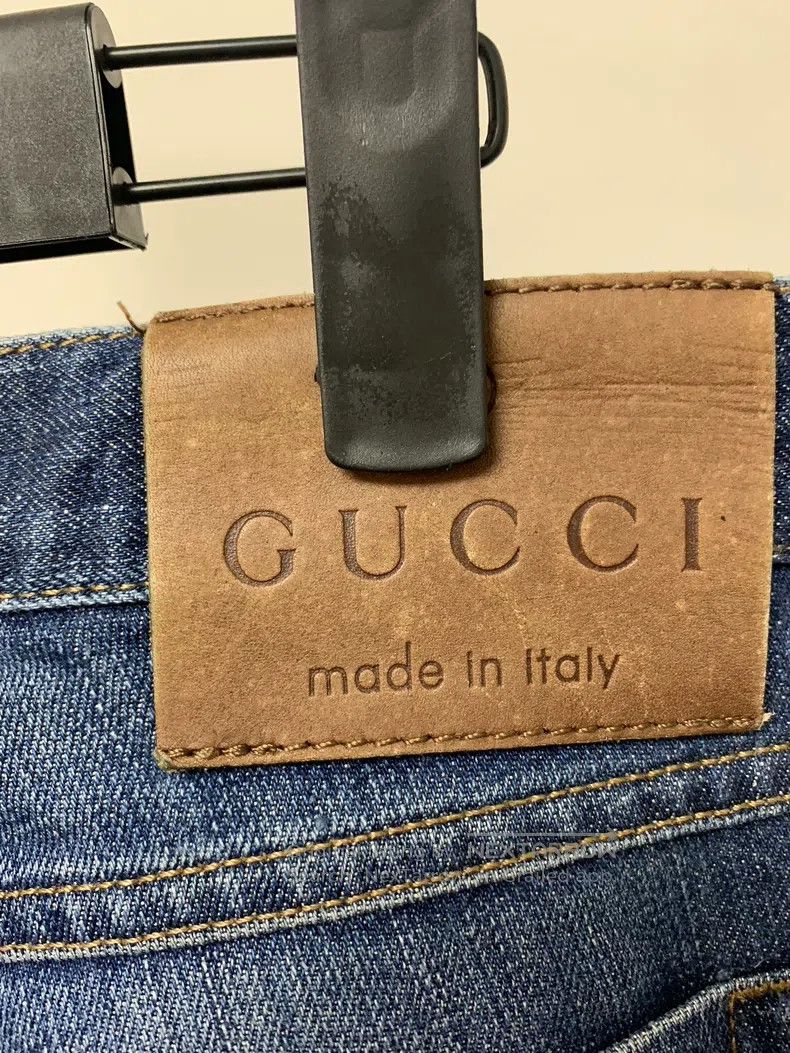 Gucci Gucci Printed washed jeans Size US 30 / EU 46 - 3 Thumbnail