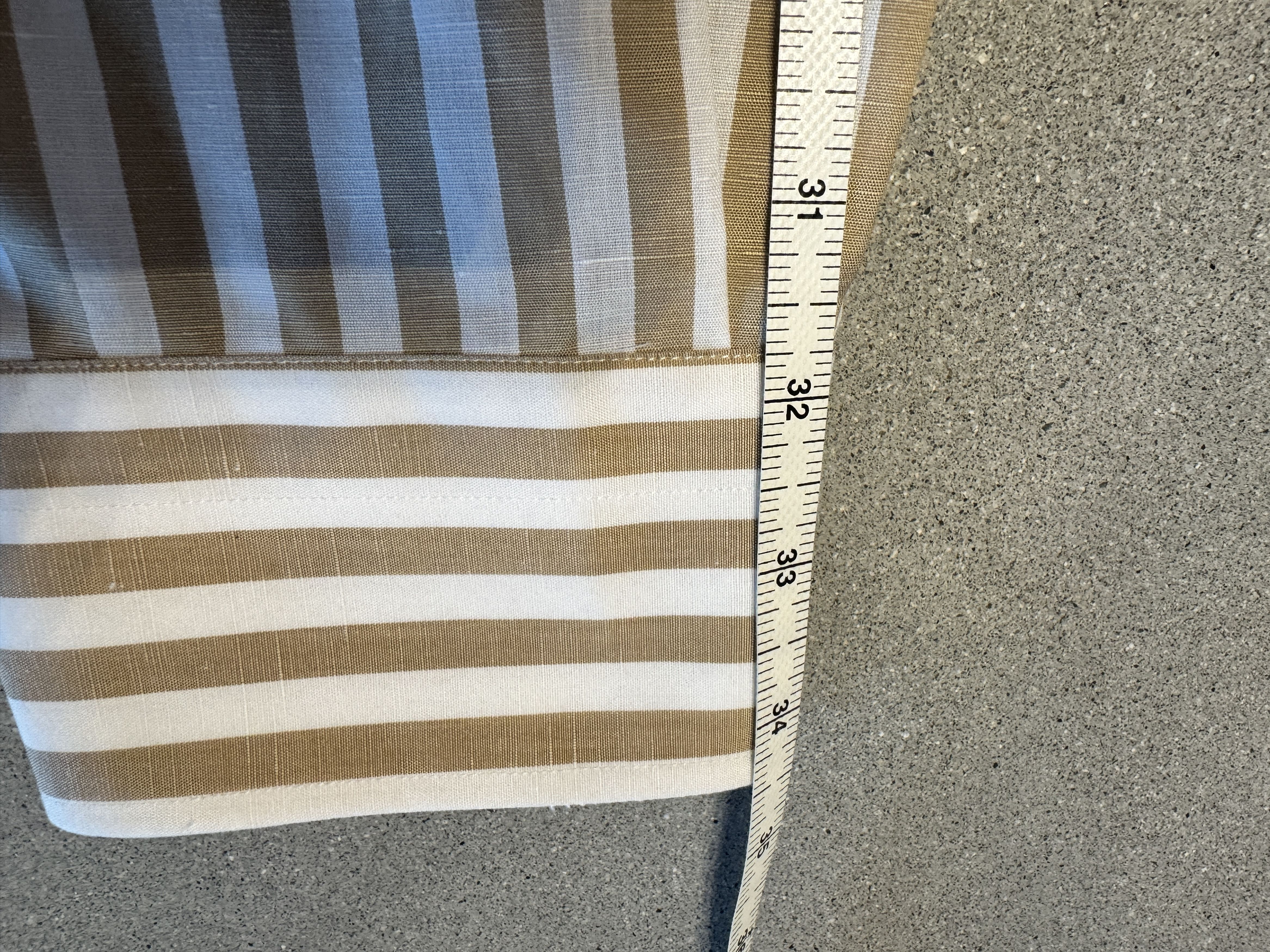 Barba Napoli Beige stripe LS shirt Size US XL / EU 56 / 4 - 7 Thumbnail
