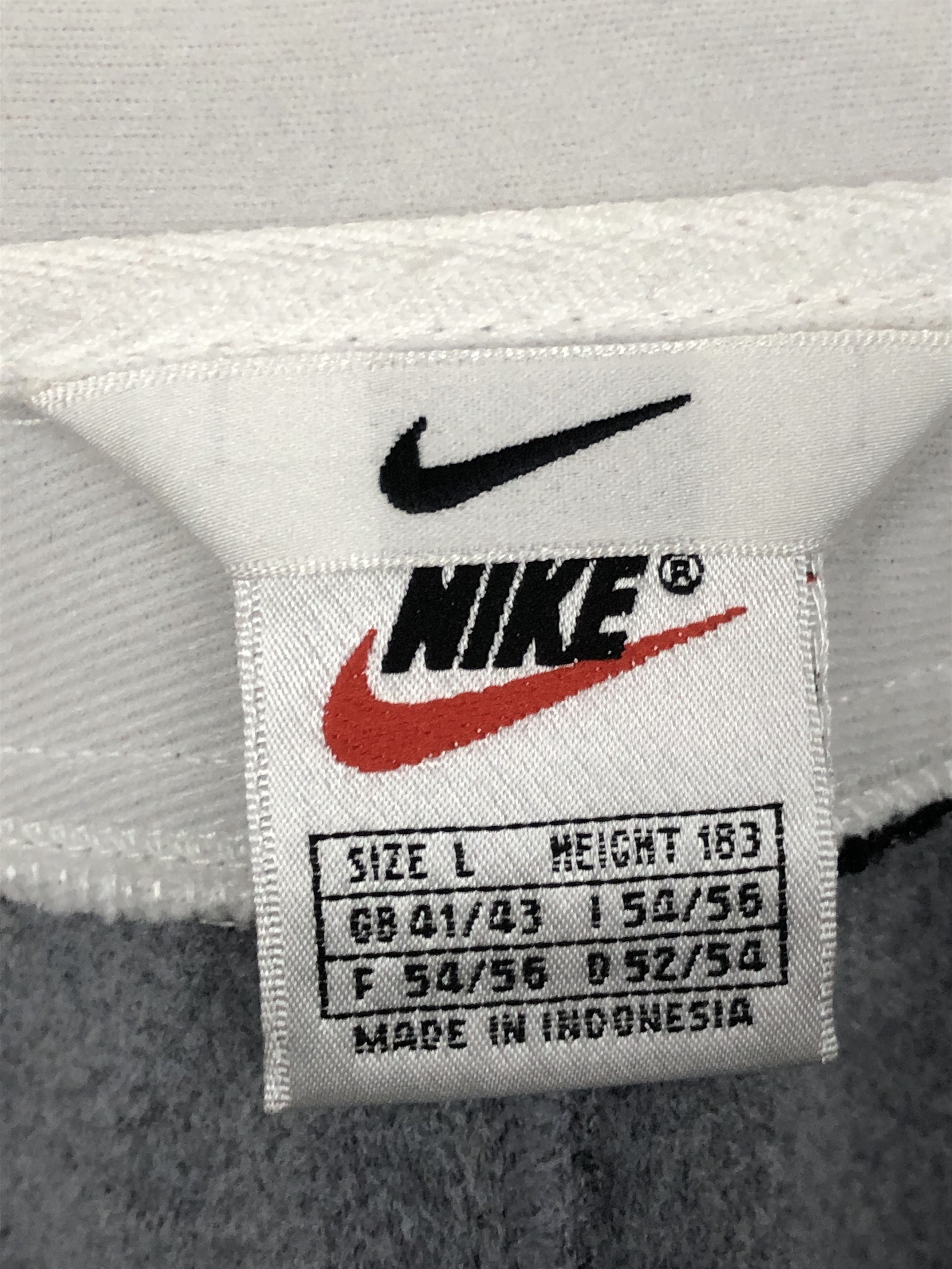 Nike × Vintage 90s Nike Vintage Men's Track Jacket - L Big Swoosh Size US L / EU 52-54 / 3 - 5 Thumbnail