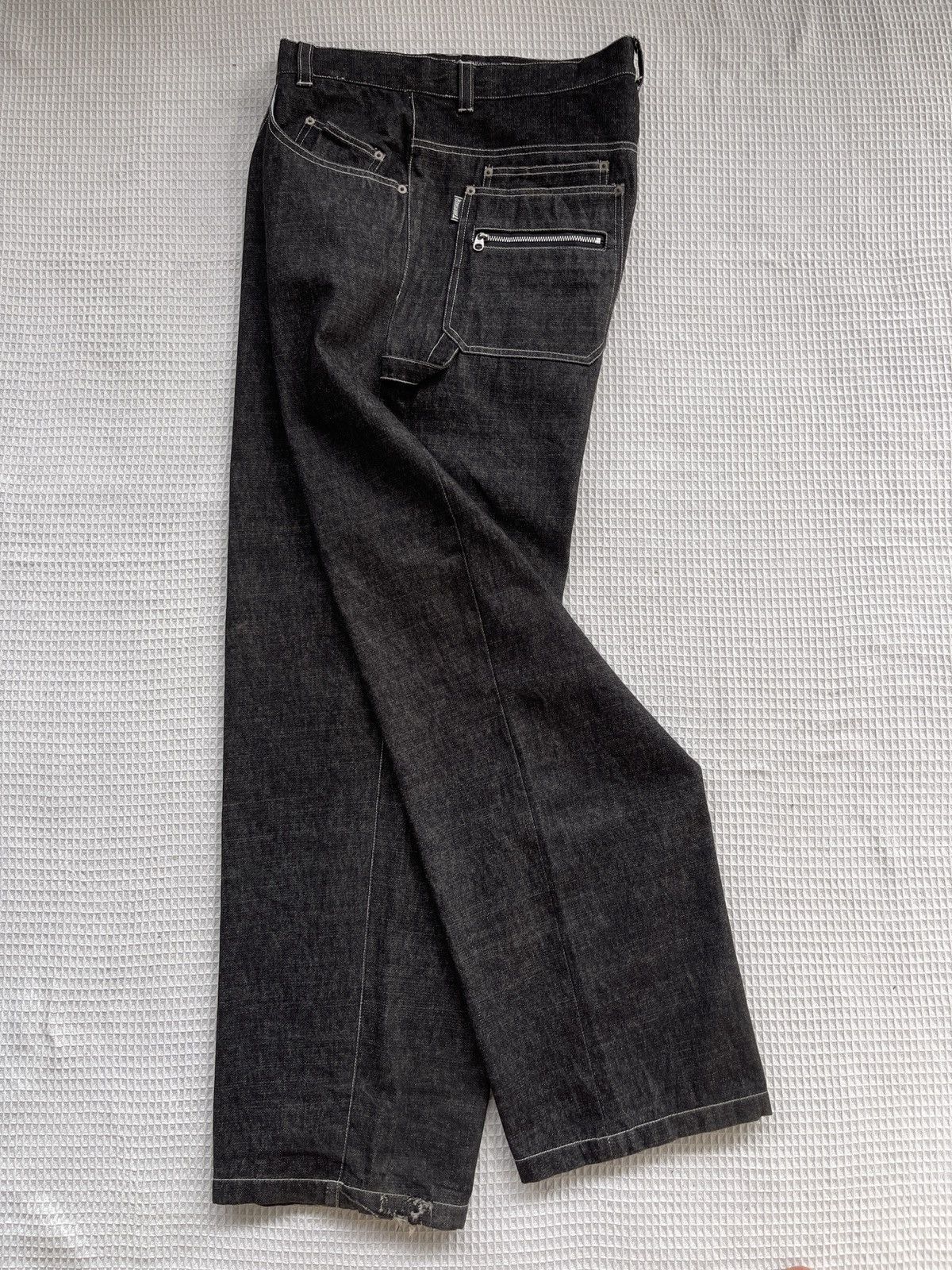 Thrasher × Vintage LastDrop🔥Very Rare🔥THRASHER MAGAZINE Skateboards Baggy Jeans Size US 36 / EU 52 - 5 Thumbnail