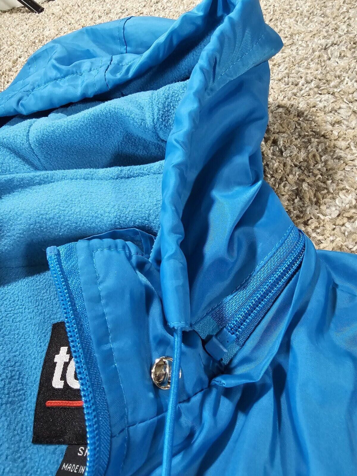 Designer TOTES Zip Off hood blue full zip up jacket SML Size S / US 4 / IT 40 - 4 Thumbnail
