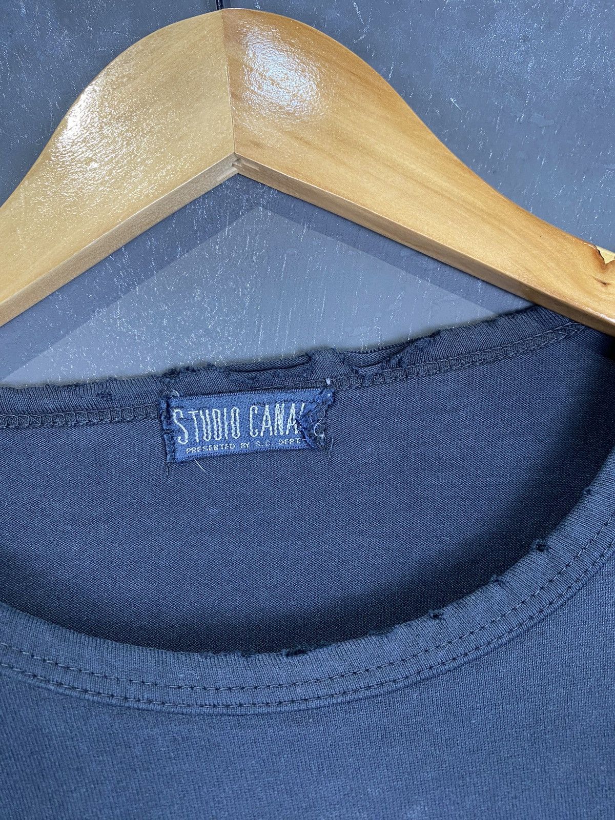 Designer × Japanese Brand × Vintage Studio Canal Knockabout Homme Distressed LS Tee Size US L / EU 52-54 / 3 - 4 Thumbnail