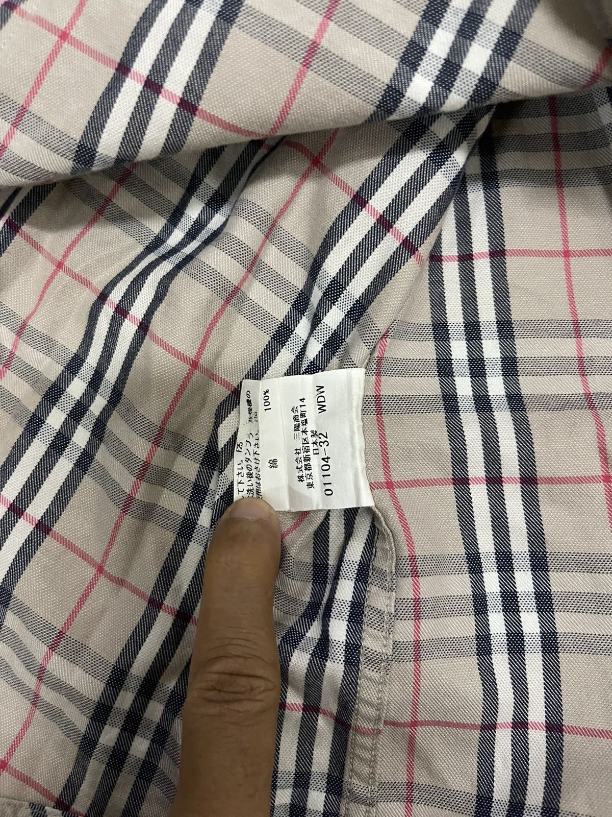 Burberry VINTAGE BURBERRY LONDON SHIRT L Size L / US 10 / IT 46 - 9 Thumbnail