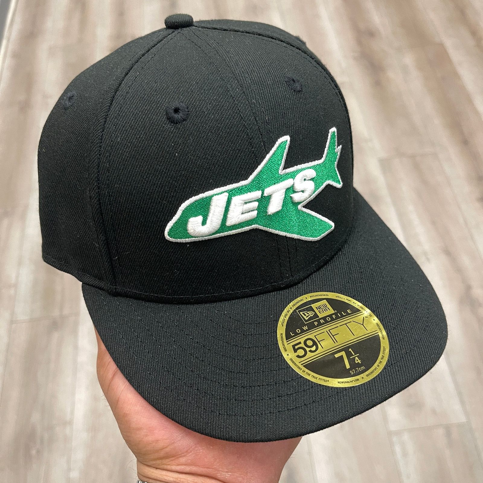 New Era ew Era Black New York Jets Omaha Throwback Low Hat 7 1/4 Size ONE SIZE - 1 Thumbnail