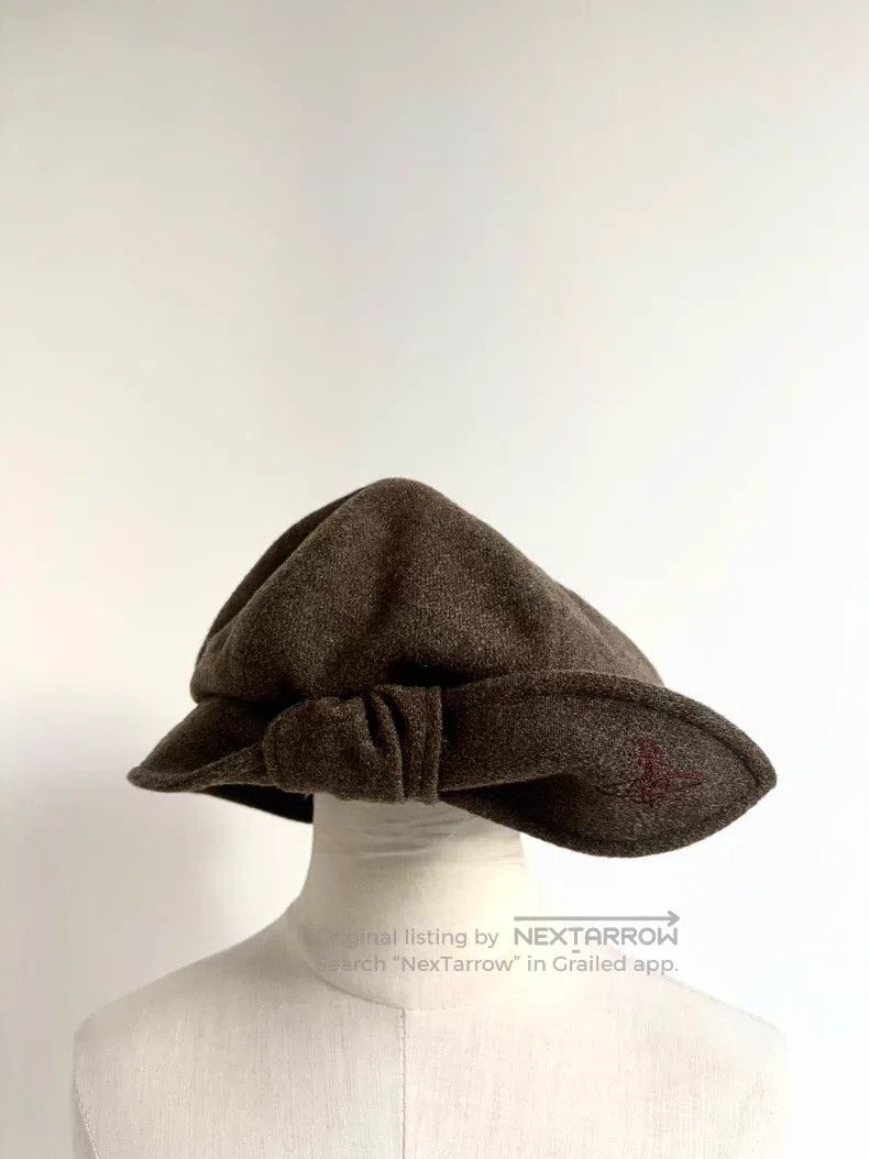 Vivienne Westwood Vivienne Westwood Bow Saturn Embroidered Wool Felt Artist' Size ONE SIZE - 2 Thumbnail
