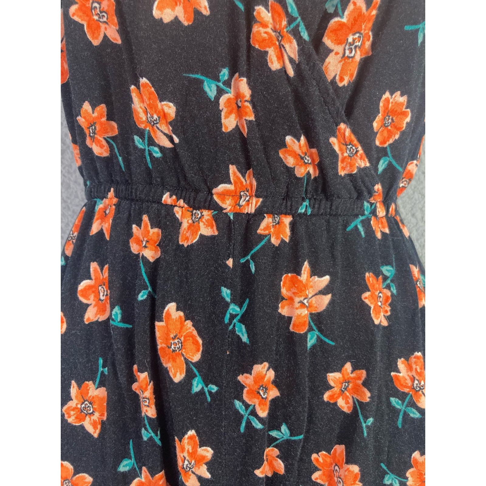 H&M H&M Women's Sleeveless Top Orange Black Size 2 Casual Size XS / US 0-2 / IT 36-38 - 10 Thumbnail
