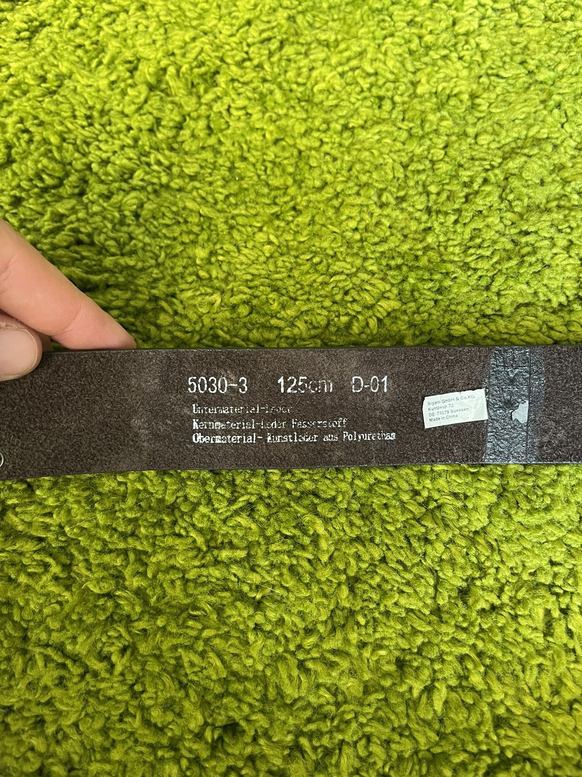 Cowboy Equipment × Vintage 🇺🇸 1978 vintage Indiana Metal Craft cowboy leather belt Size 38 - 7 Thumbnail