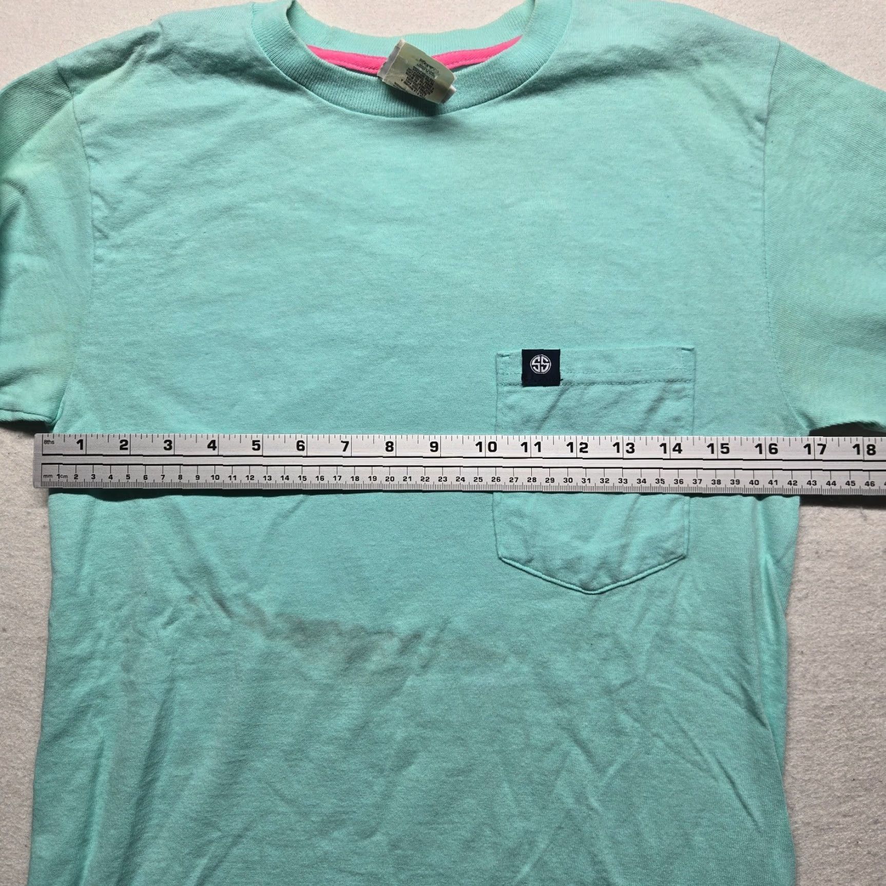 Vintage Simply Southern "Thanks A Yacht" Long Sleeve Tee Shirt Women Small Blue Green Size S / US 4 / IT 40 - 5 Thumbnail