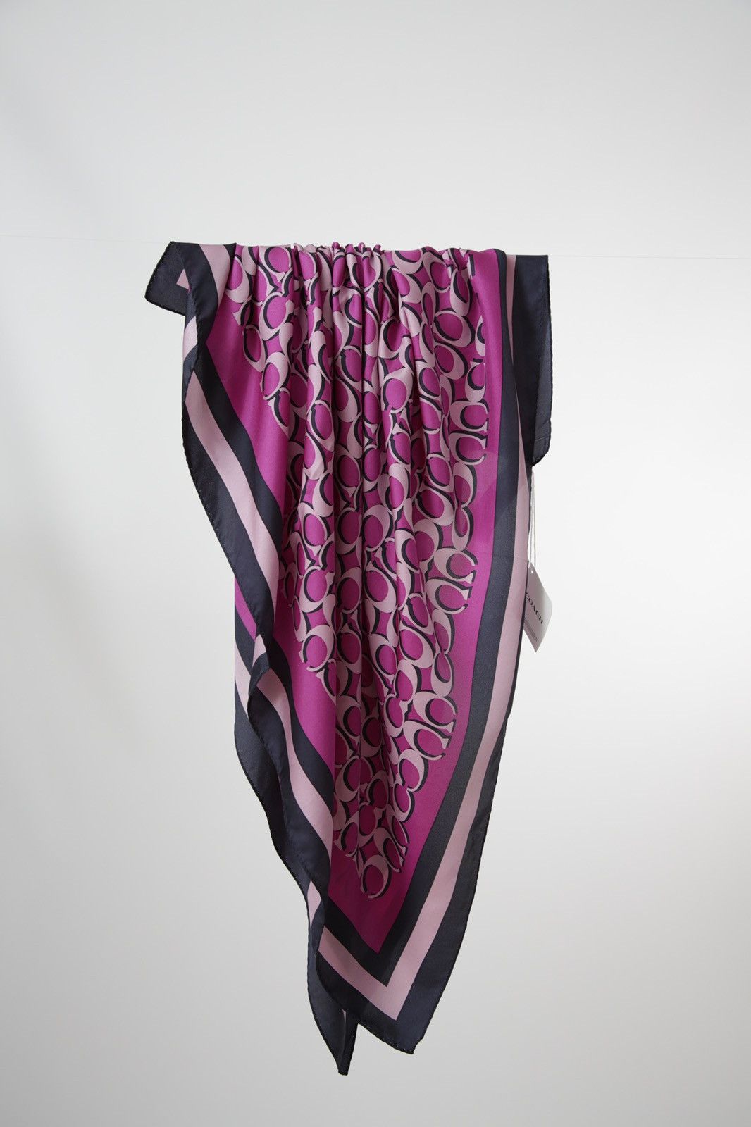 Coach NWT COACH SILK SQUARE SCARF Size ONE SIZE - 3 Thumbnail