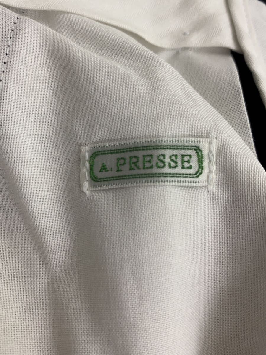 A.PRESSE Black Wool Rayon Wide Trousers 25ss Size US 30 / EU 46 - 4 Thumbnail