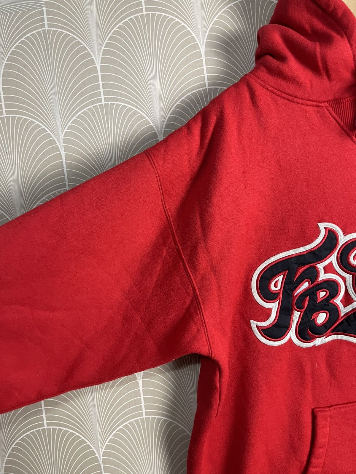 Japanese Brand × Vintage VINTAGE Y2K FB COUNTY HOODIE RED COLOUR Size US L / EU 52-54 / 3 - 6 Thumbnail