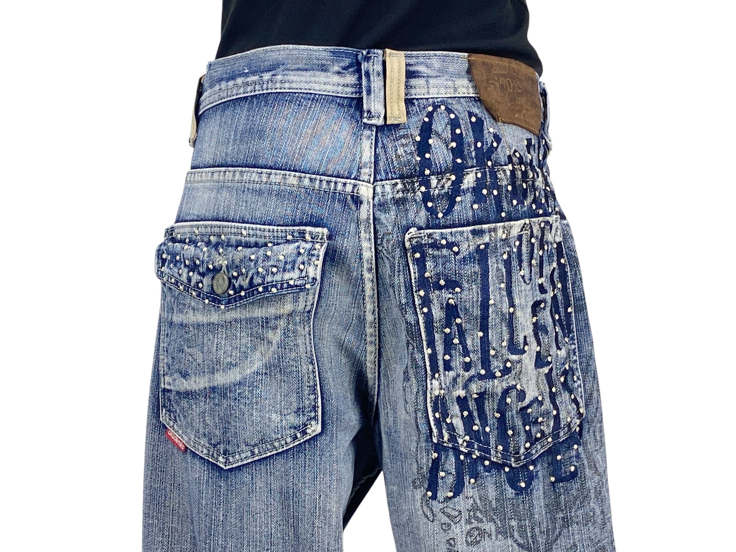 Akademiks Akademiks Denim Jeans Hip Hop Baggy Skateboards Jeans Size US 34 / EU 50 - 5 Thumbnail