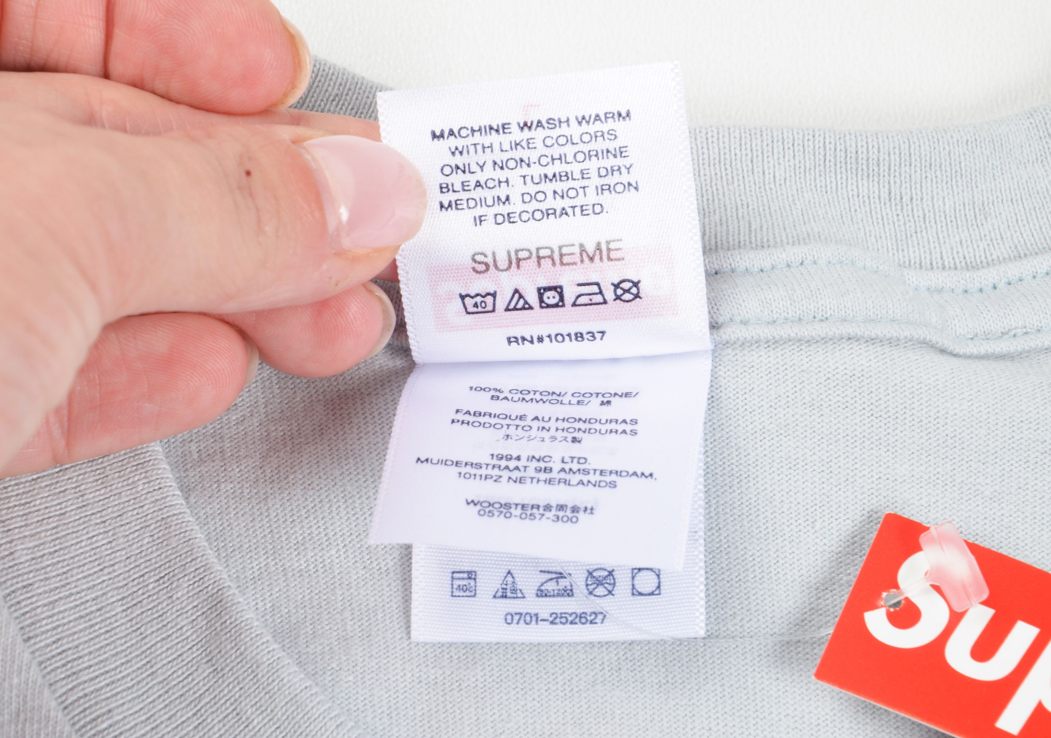 Supreme Supreme Aphex Twin Windowlicker Graphic Print Tee Size US L / EU 52-54 / 3 - 6 Thumbnail