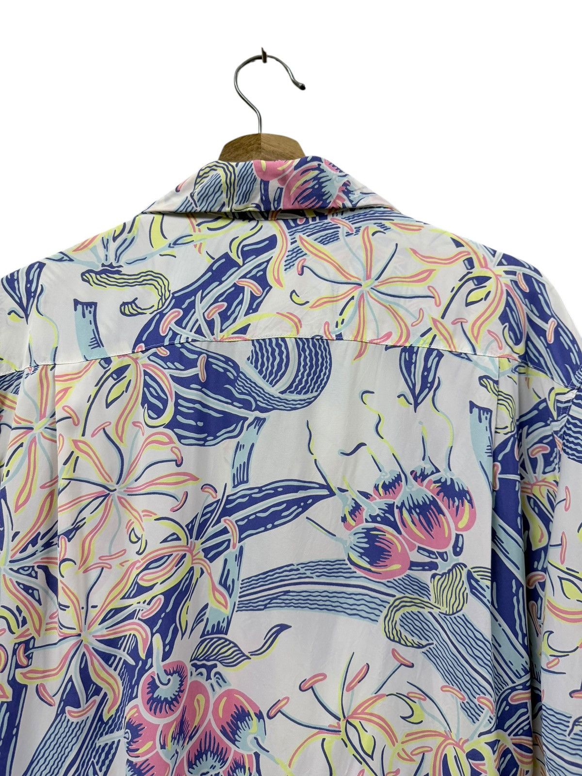 Sun Surf Vtg🔥90’s Sunsurf Camp Collar Hawaii Tranditional Japanese Size US L / EU 52-54 / 3 - 9 Thumbnail