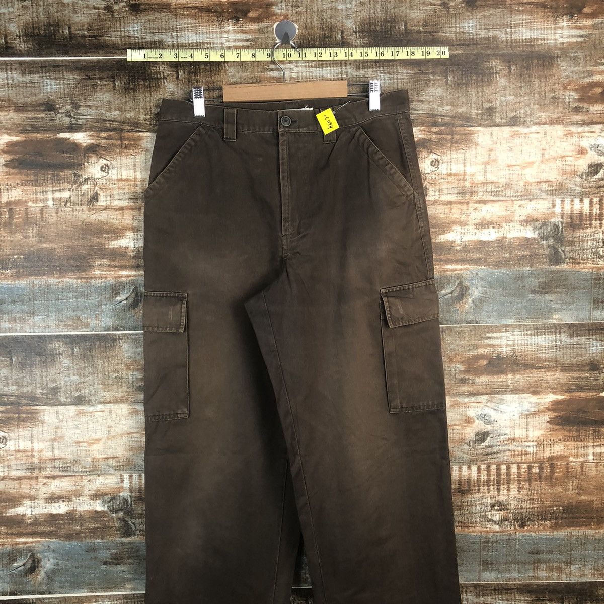 Japanese Brand DL Superga Sportwear Brown Cargo Multipocket Pants #C094 Size US 30 / EU 46 - 2 Thumbnail