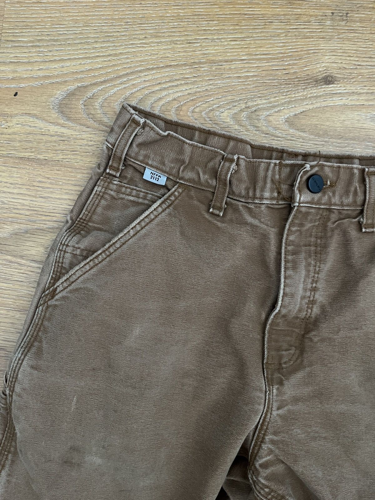 Vintage vtg carhartt pants light brown Size US 29 - 5 Thumbnail