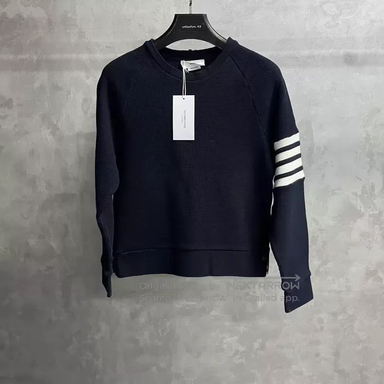 Thom Browne Thom Browne Round Neck Pullover Sweatshirt Size US L / EU 52-54 / 3 - 1 Thumbnail