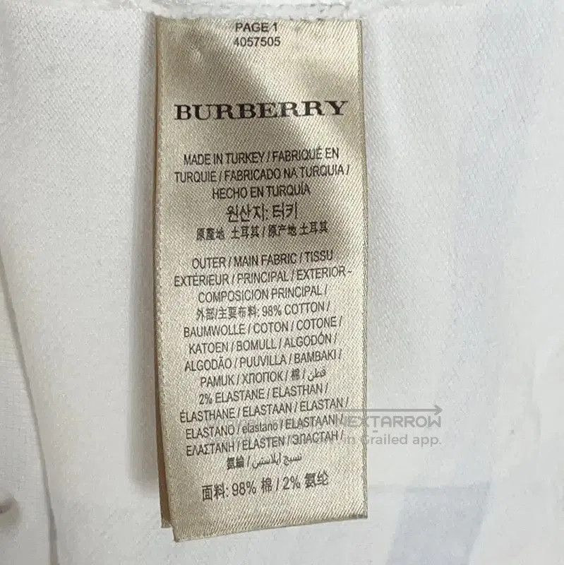 Burberry Burberry White and Purple Checkered Polo. Size M / US 6-8 / IT 42-44 - 5 Thumbnail