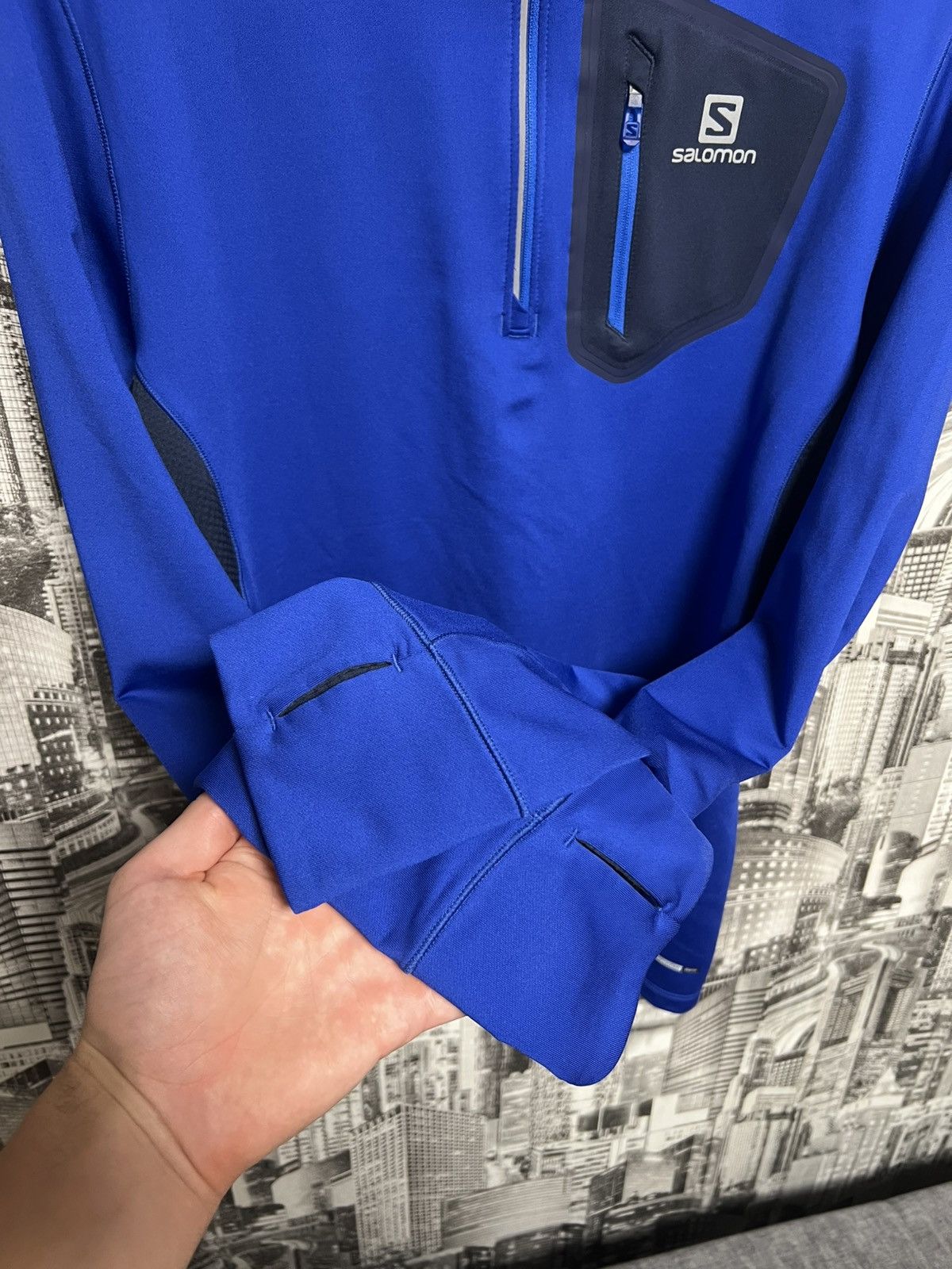 Salomon Salomon Termo Long Sleeve Sweatshirt Size L Reflective Size US L / EU 52-54 / 3 - 6 Thumbnail