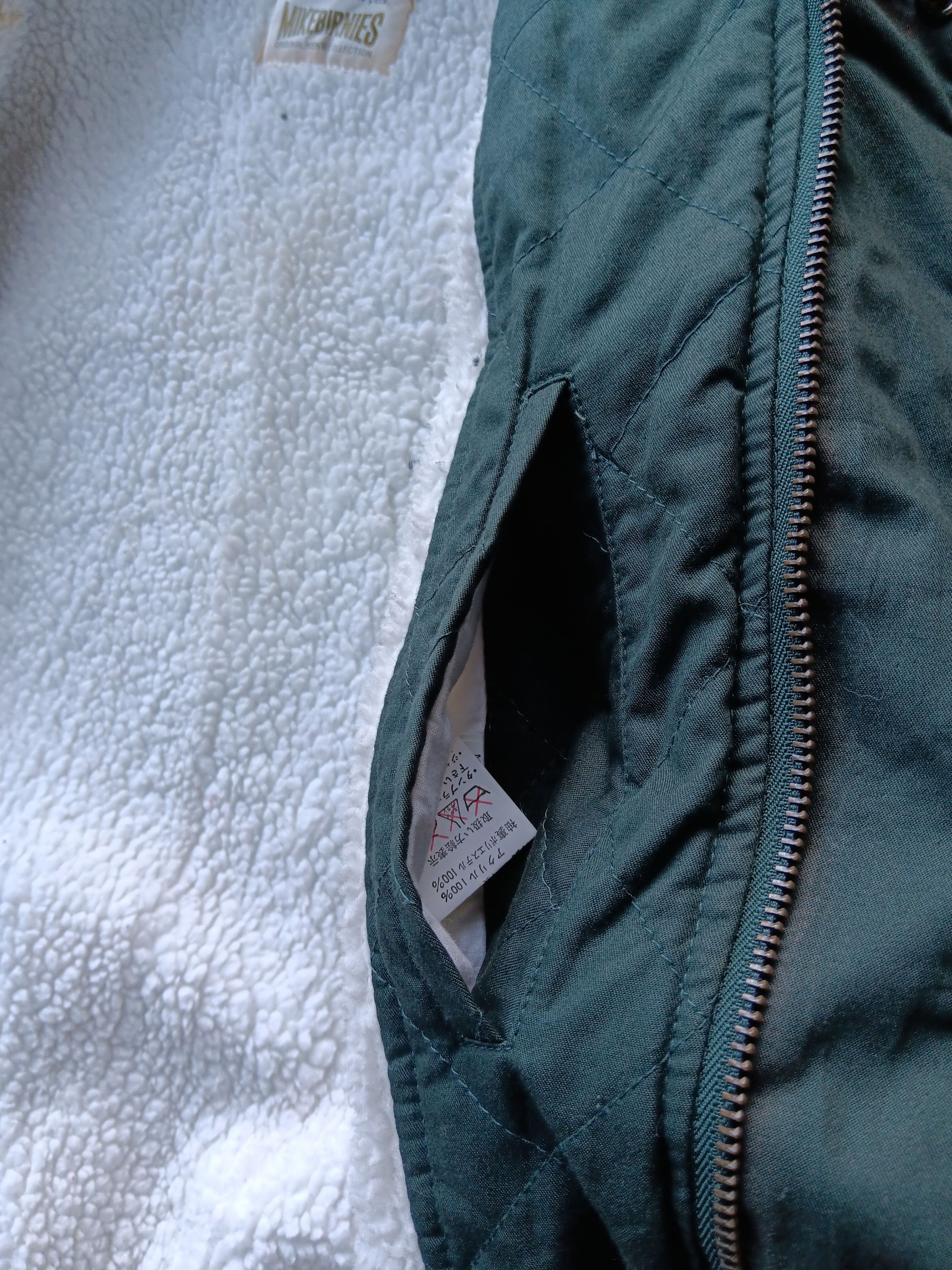 If Six Was Nine × Le Grande Bleu (L.G.B.) × Vintage Vintage mikebirnies fur hoodie sherpa lined jacket Size US XL / EU 56 / 4 - 7 Thumbnail
