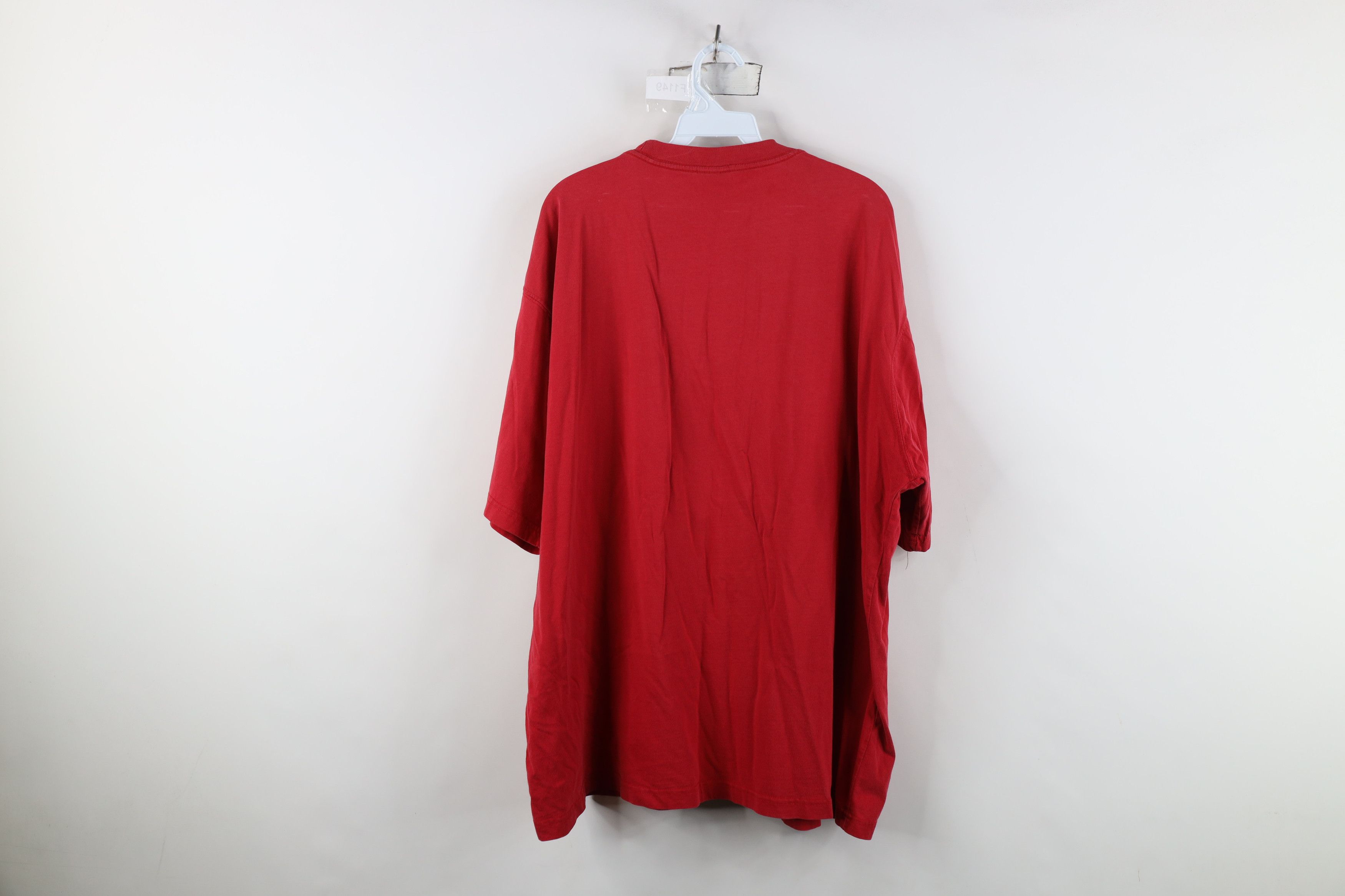 Vintage Vintage 90s Y2K Streetwear Heavyweight Blank Cotton T-Shirt Size US XXL / EU 58 / 5 - 13 Thumbnail