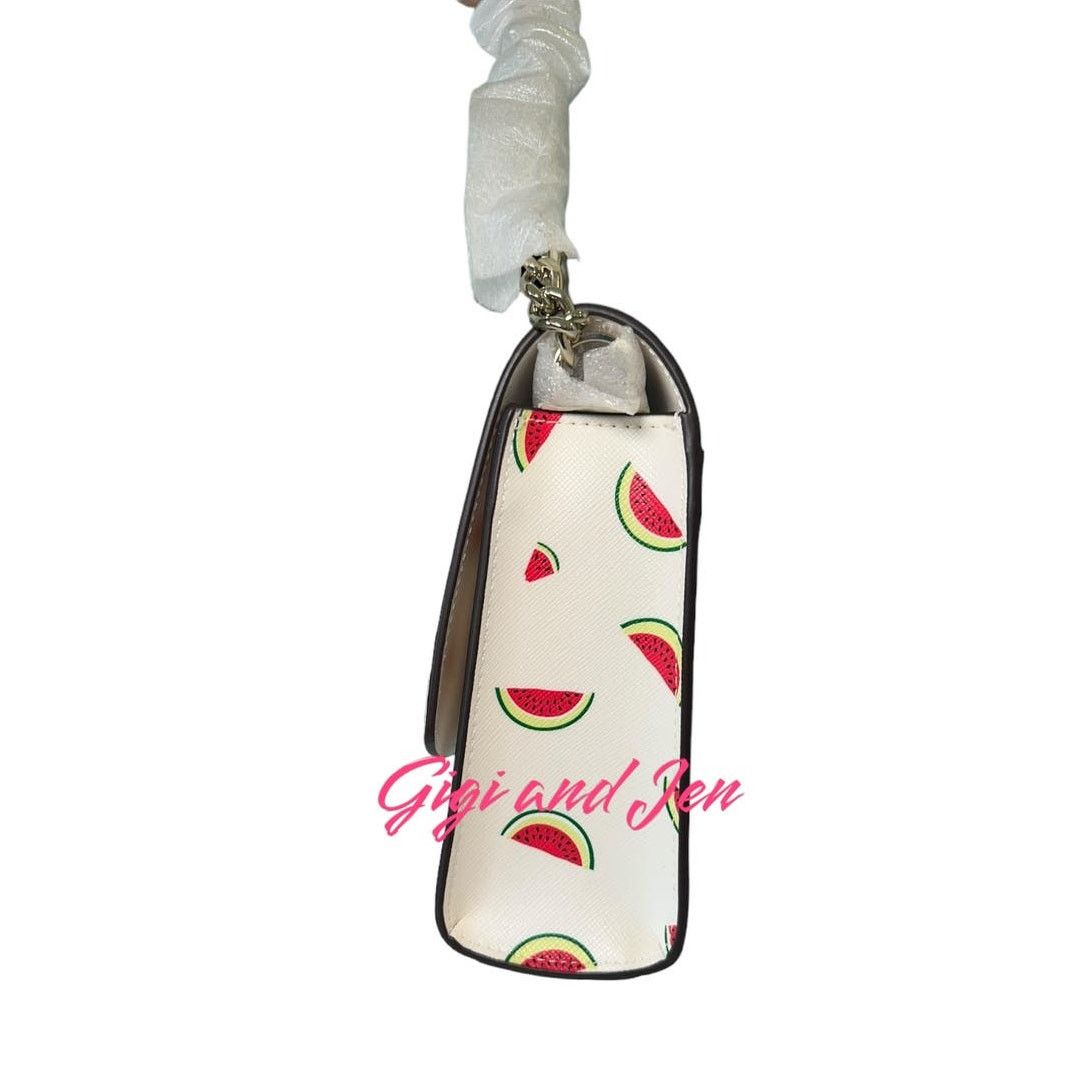 Kate Spade Kate Spade Watermelon Saffiano Convertible Crossbody Bag Size ONE SIZE - 5 Thumbnail
