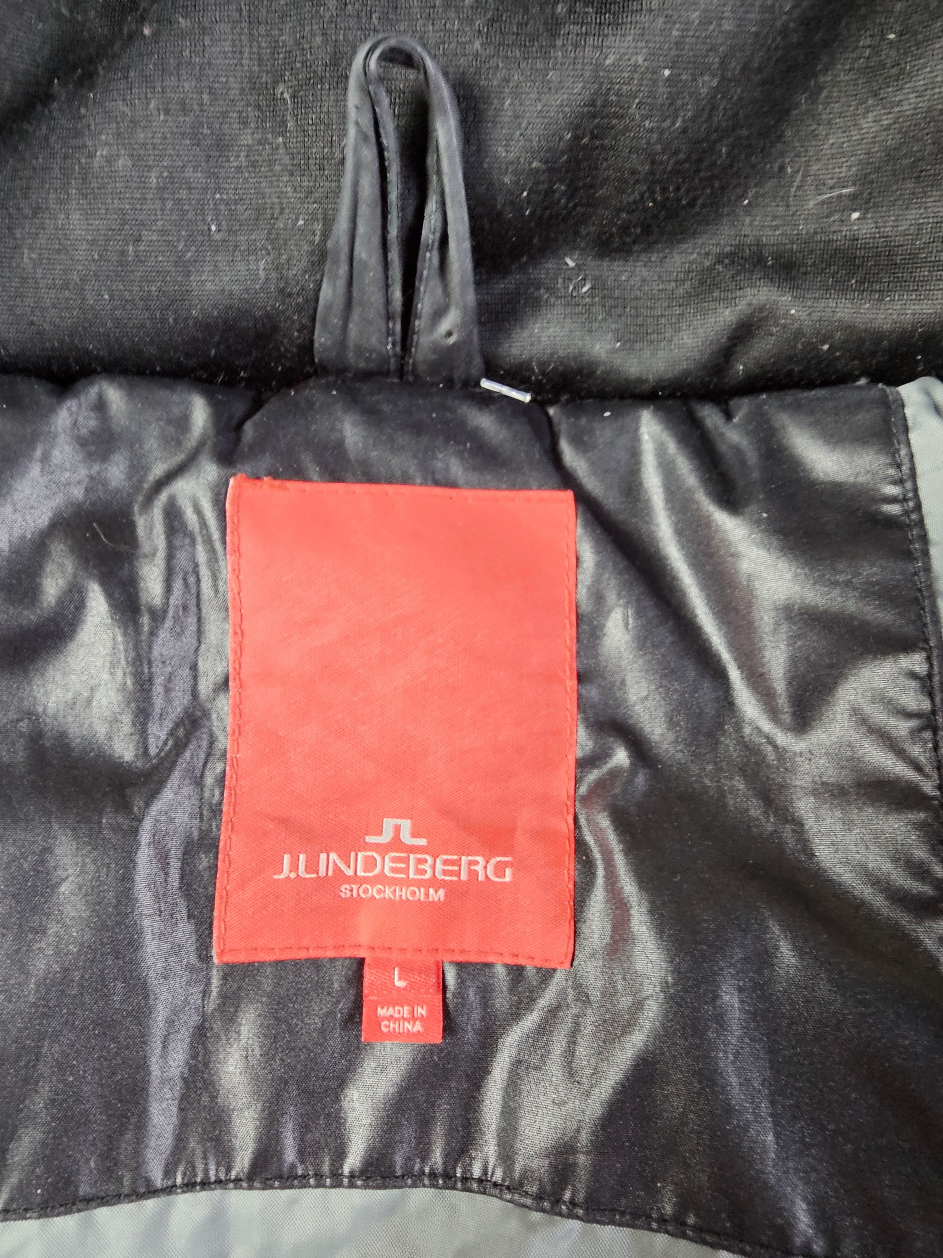 J.Lindeberg J.Lindeberg Down Jacket Men L Black Puffer Nylon Hooded Size US L / EU 52-54 / 3 - 5 Thumbnail