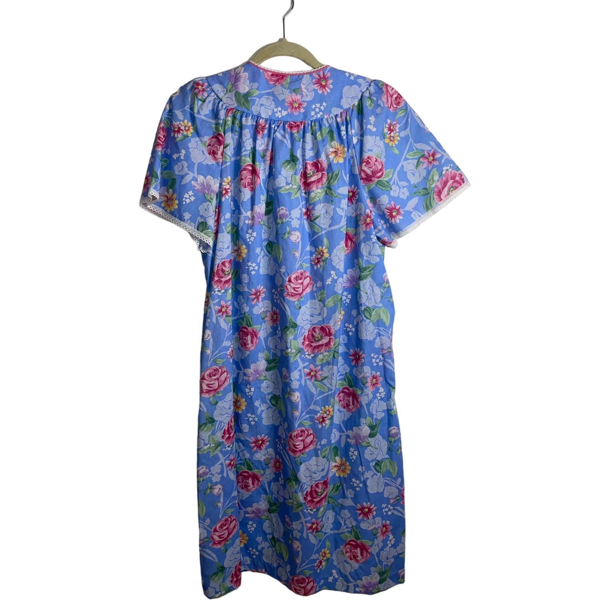 Other Simply Basic Womens Coat Robe Size Medium Blue Size ONE SIZE - 2 Thumbnail