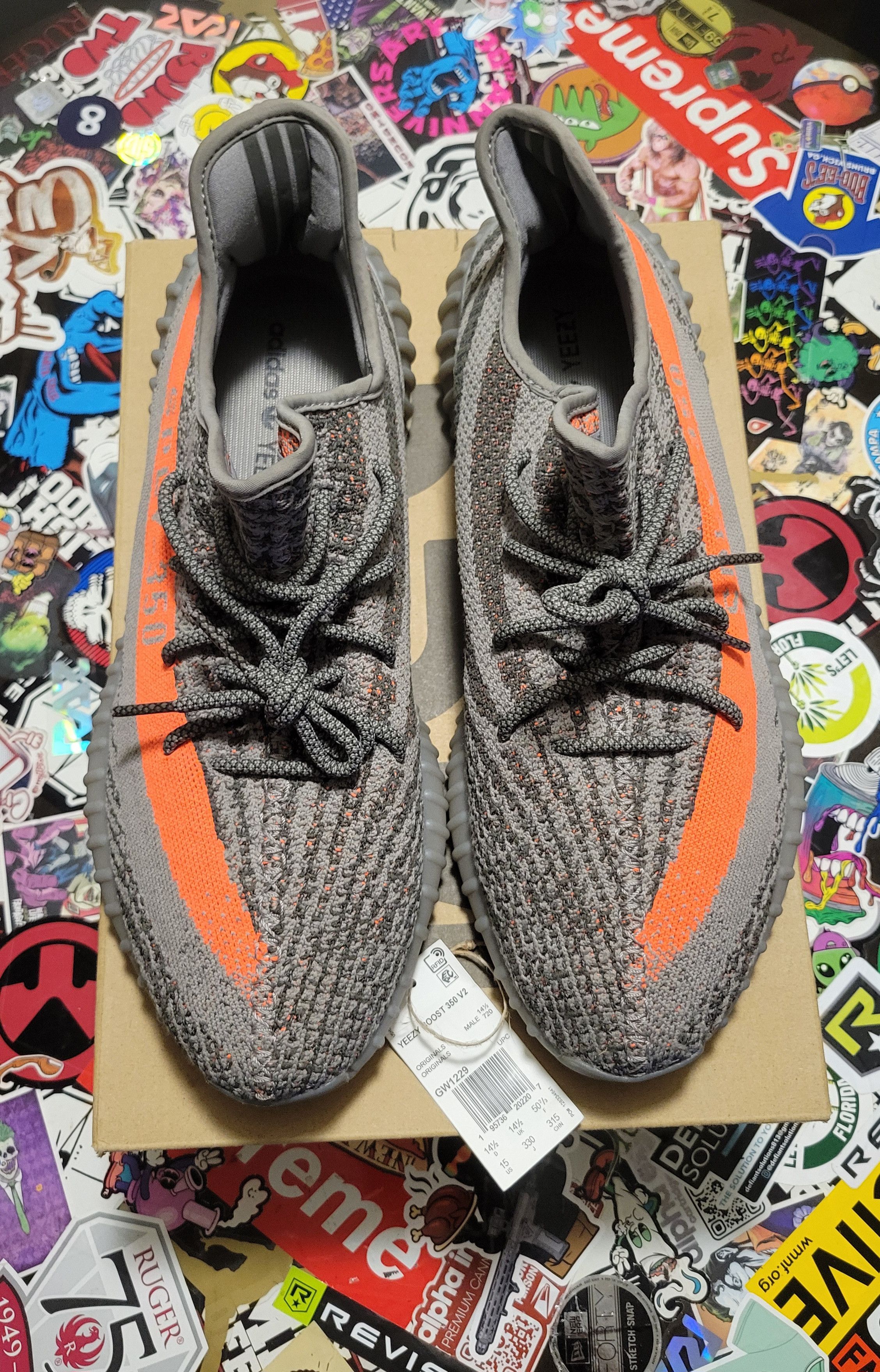 Yeezy Yeezy Boost 350 V2 “Beluga Reflective” – Size 15 (GW1229) Size US 15 / EU 48 - 4 Thumbnail