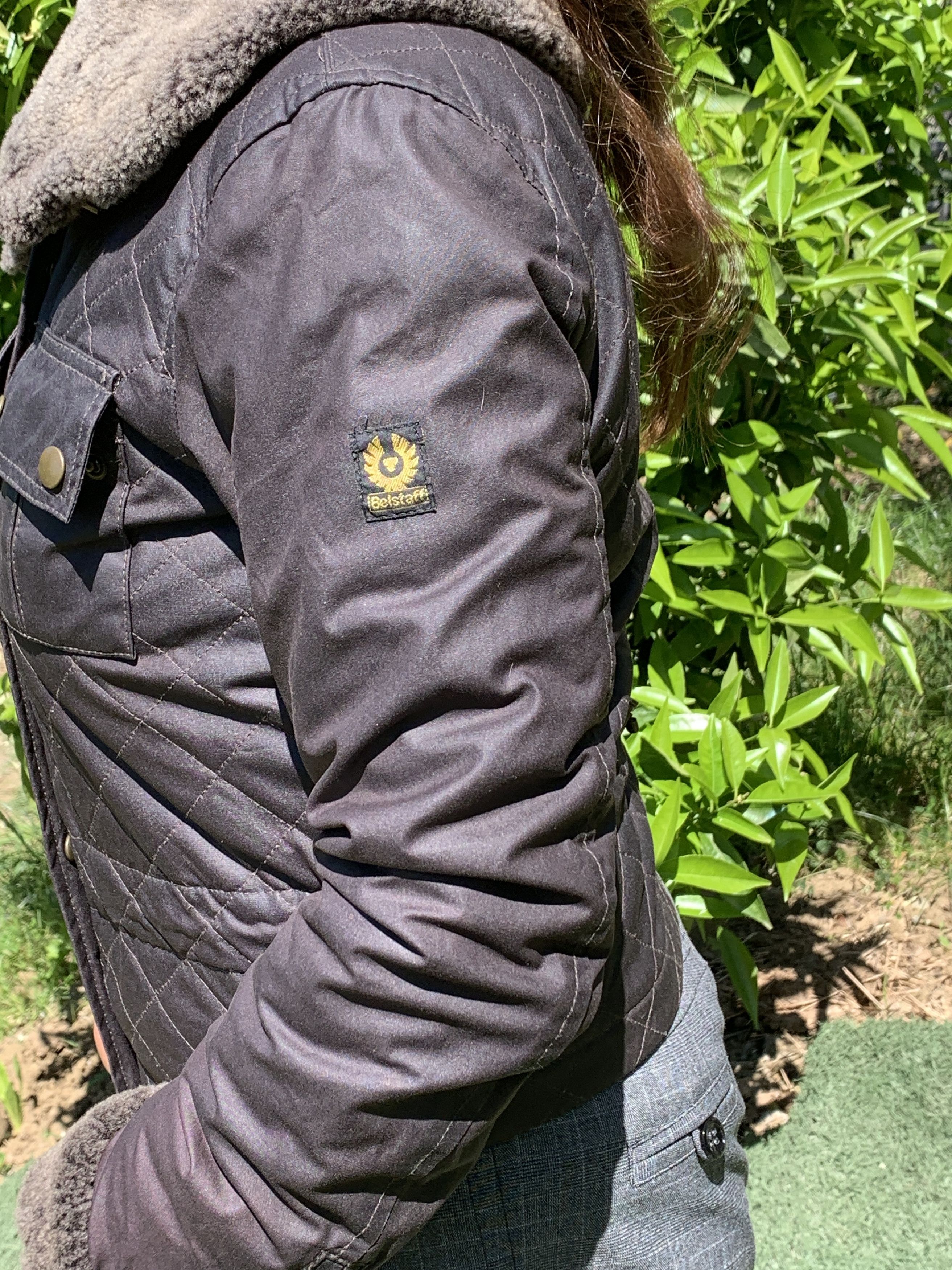 Belstaff Wax 85 Anniversary Gold Label Light Fur Size 40 S